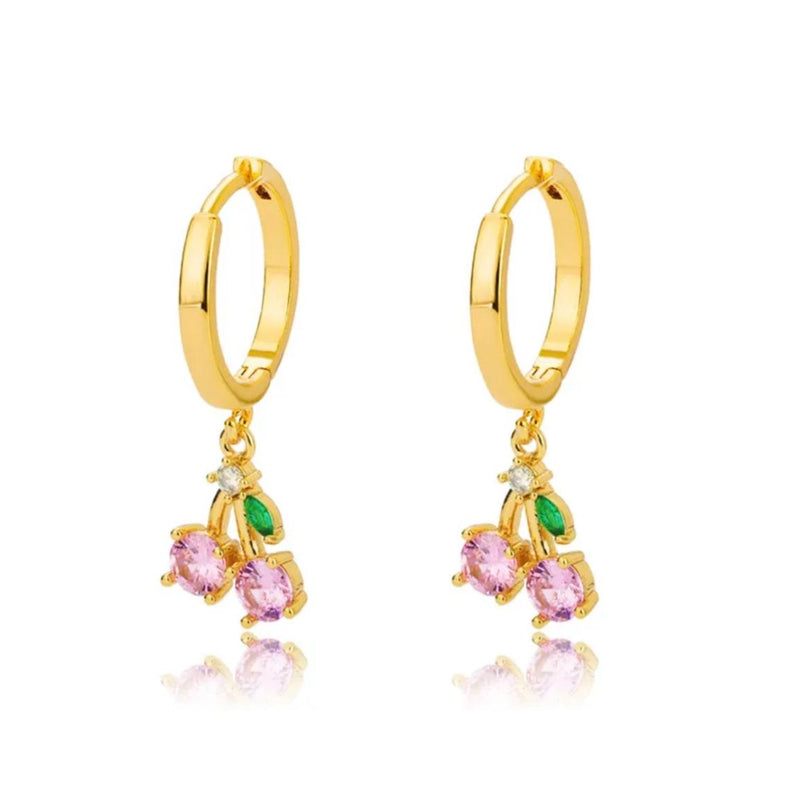 Aretes cereza