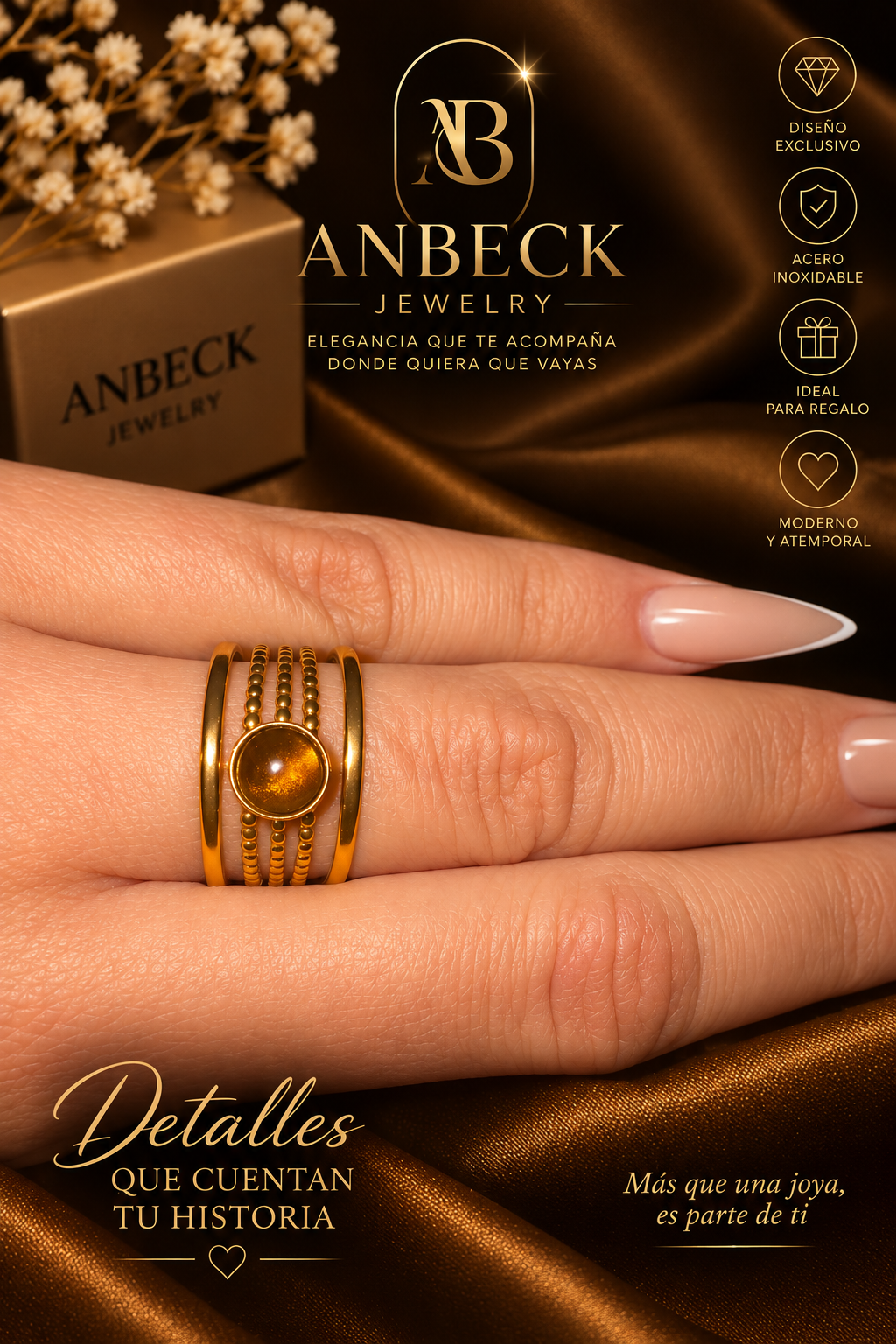Anillo mbar Imperial Elegancia Energ Anbeck LLC anillo-mbar-imperial-elegancia-energ-anbeck-llc