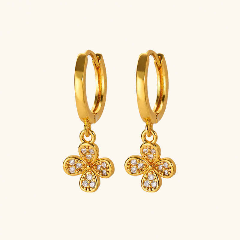 Aretes de flor