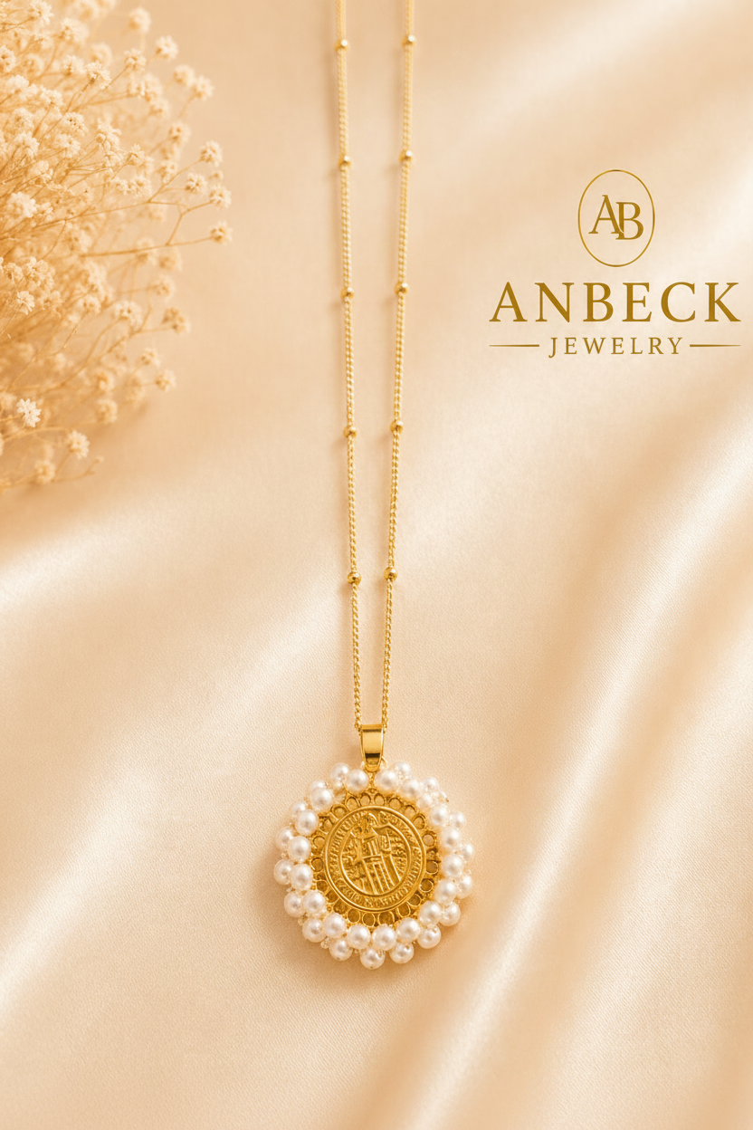 Cadena de San Benito con Perlas